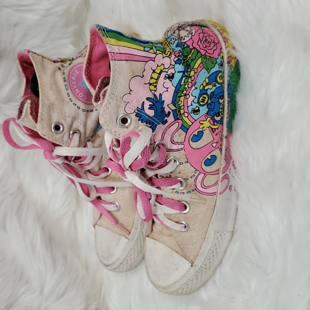 Converse Women’s canvas print size 6 - Picture 3 of 10